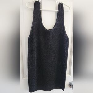 Suzelle Black Knit Top